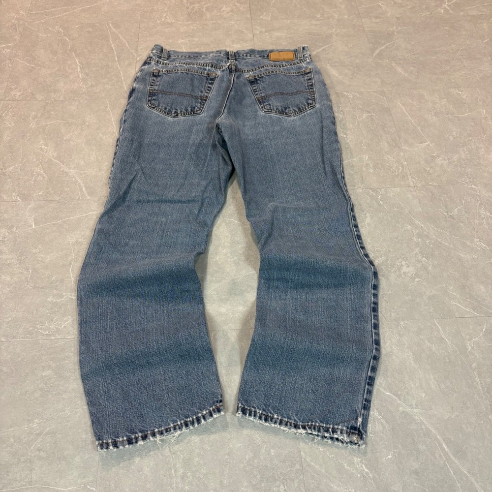 Urban Up Pipeline Mens 34x30 Straight Leg Jeans Medium Wash Blue Denim